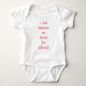 Ik eet hersenen romper (Voorkant)