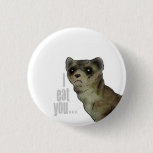Ik eet je ronde button 3,2 cm
