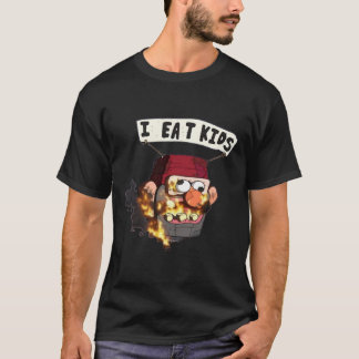 Ik eet kinder zwaartekracht herfsten Sticker.png T-shirt