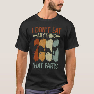 Ik Eet Niets Dat Boeren Laat   Veganisme Plantaard T-shirt