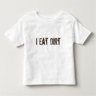Ik eet vuil kinder shirts