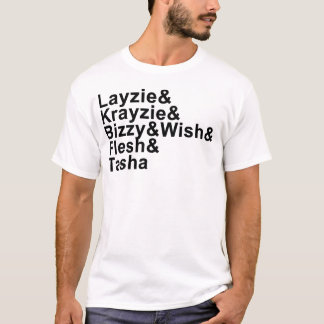 Ik en jij en Bone (zwart schrijven) T-shirt