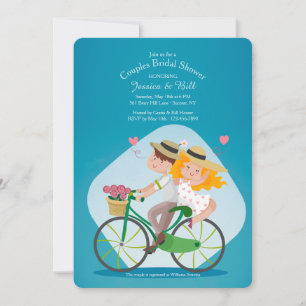 Ik en jij koppelen Bridal Shower Invitation Kaart