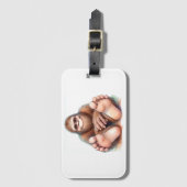 Ik en Mijn Bigfoot Bagagelabel (Voorkant (verticaal))