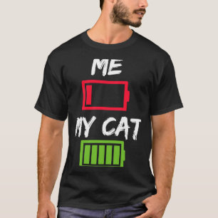 Ik En Mijn Kat Batterij T-shirt