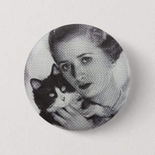 Ik en mijn kat ronde button 5,7 cm