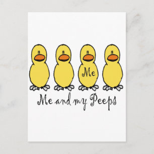 Ik en mijn peps briefkaart