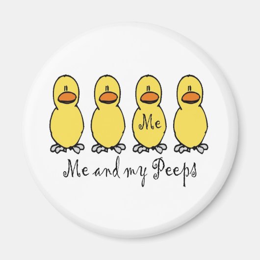 Ik en mijn peps magneet (Voorkant)