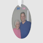 Ik en mijn tante ornament (voorkant)