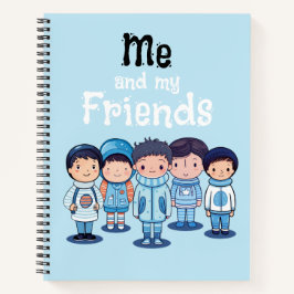 Ik en mijn vrienden notitieboek