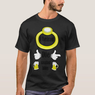 Ik erf alleen maar de zuipende neef Zwabische vrij T-shirt