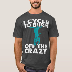 Ik fietst om de gekke, grappige fiets van de fiets t-shirt