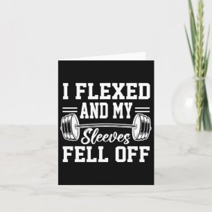 Ik flexte en mijn Sleeves vielen van gym workout b Kaart