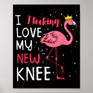 Ik flikflooi van mijn nieuwe knieoperatie fl poster