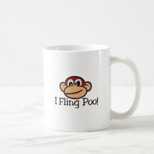 Ik Fling Poo. Koffiemok