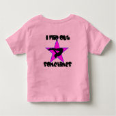 Ik flip gymnastiek en trek over de hoodie kinder shirts (Achterkant)