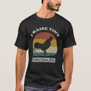 Ik fok kleine dinosaurussen kippenboeren t-shirt