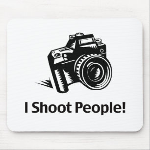 Ik fotograaf voor mensen muismat