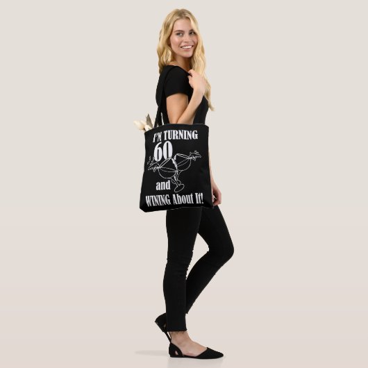 Ik ga 60 draaien en er Canvas tas over winden (Op model)