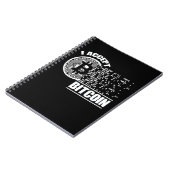 Ik ga akkoord met Bitcoin Crypto Notitieboek (Linkerzijde)