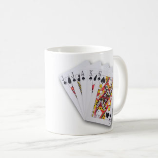 Ik ga alleen. Perfect Euchre Hand Koffiemok