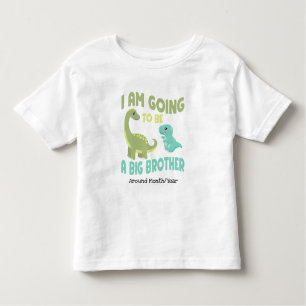 Ik ga een grote broer zijn, Dinosaur baby Reopenba Kinder Shirts