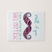 Ik ga een grote zuster worden legpuzzel (Horizontaal)