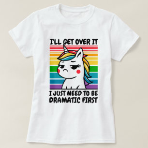 Ik ga er een Unicorn T-shirt overheen