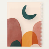 Ik ga het proberen | Funny Rainbow Monogram Planner (Achterkant)