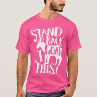 Ik ga hier achteruit. t-shirt