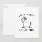 Ik ga hier naartoe briefkaart (Voorkant / Achterkant)