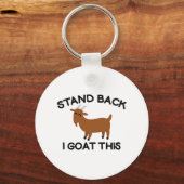 Ik ga hier naartoe sleutelhanger (Voorkant)