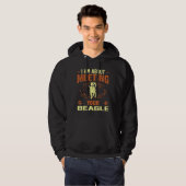 Ik ga je Beagle ontmoeten Hoodie (Voorkant volledig)
