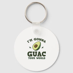 Ik ga je wereld schelen, Guacamole Avocado Sleutelhanger