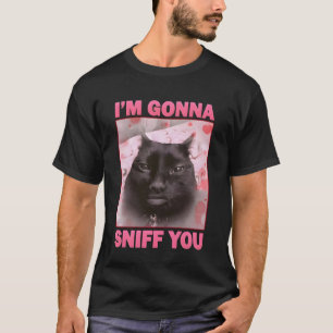 Ik ga jou grappig hersenrot katten meme voor W snu T-shirt