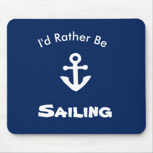 Ik Ga Liever Zeilen Nautical Muismat