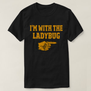Ik ga met de lieveheersbeestje Halloween kostuum T-shirt
