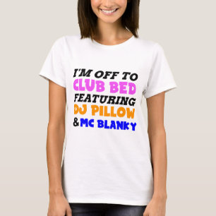 Ik ga naar bed voor grappig design t-shirt