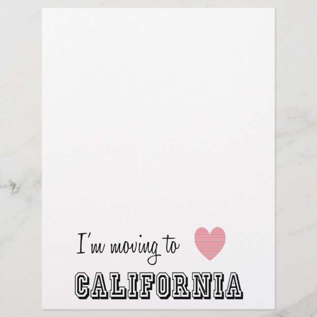 Ik ga naar Californië (Voorkant)
