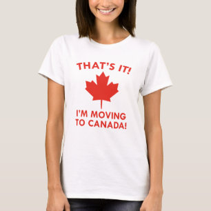 Ik ga naar Canada T-shirt