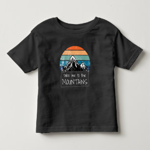 Ik ga naar de bergen kinder shirts