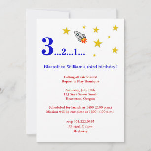 Ik ga naar de maan voor mijn verjaardag kaart