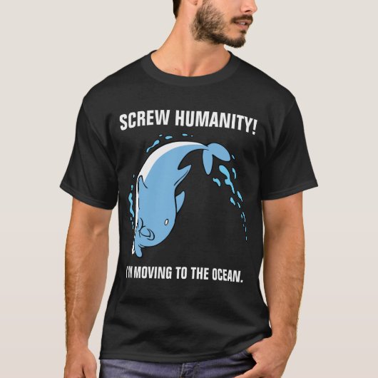 Ik ga naar de oceaan t-shirt (Voorkant)