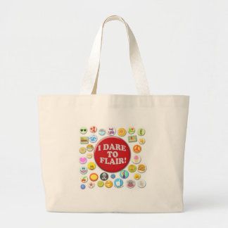Ik ga naar Flair Fun Slogans voor het leven Humor Grote Tote Bag