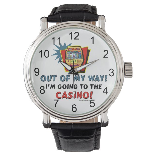 Ik ga naar het Casino! Horloge (Voorkant)