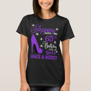 Ik ga naar mijn 65ste verjaardag met God's Grace & T-shirt
