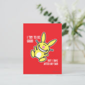 Ik ga naar mijn vader briefkaart (Staand voorkant)