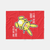 Ik ga naar mijn vader fleece deken (Voorkant (Horizontaal))