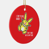 Ik ga naar mijn vader keramisch ornament (Rechts)