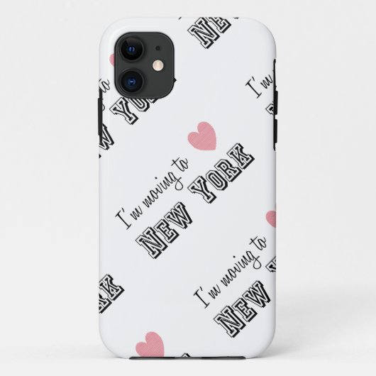 Ik ga naar New York Case-Mate iPhone Case (Achterkant)